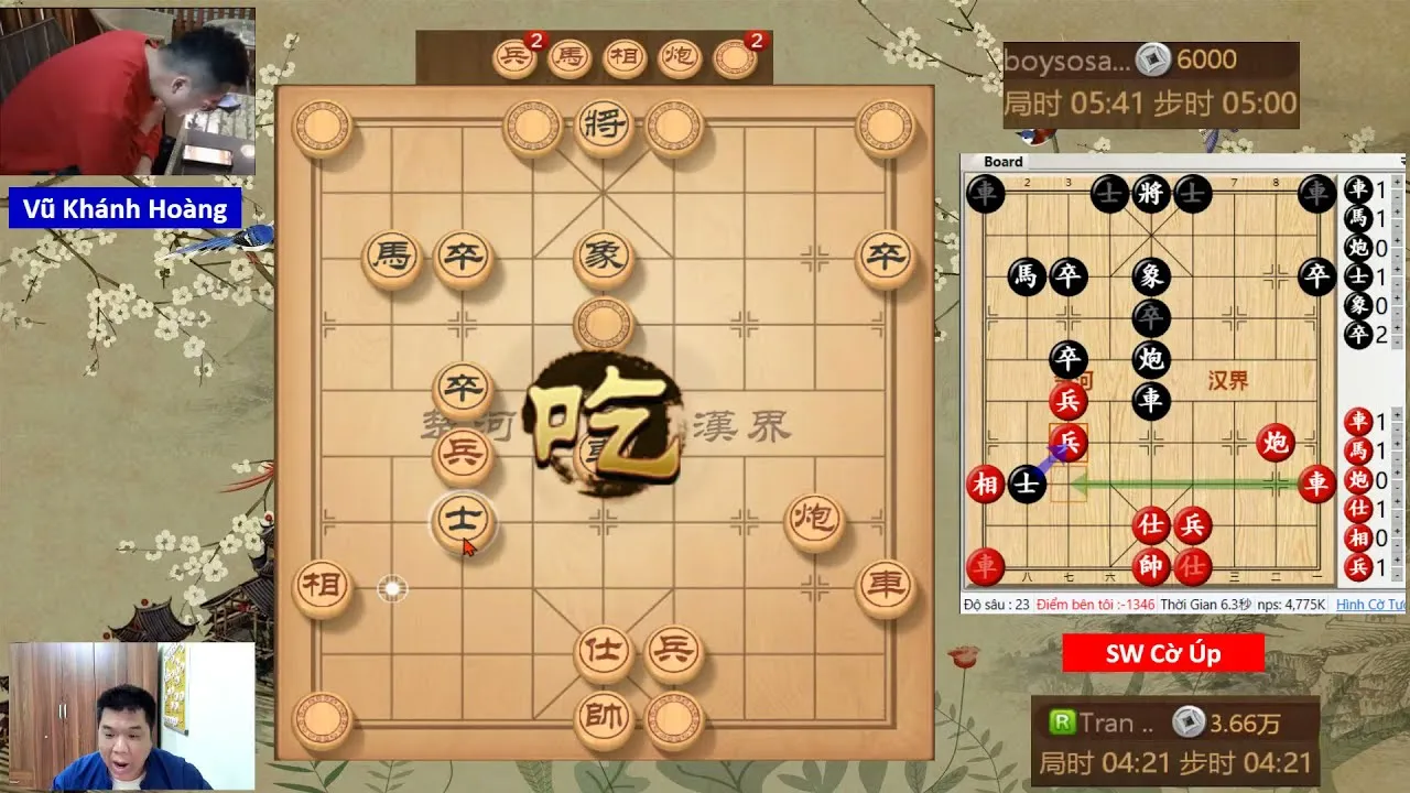 Chiến thuật chơi cờ úp thằng đậm